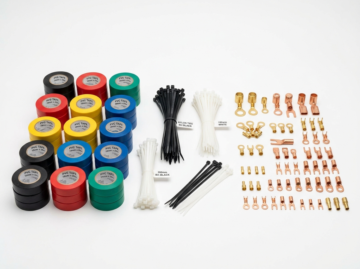 Cable Ties, PVC Tapes & Crimp Terminals