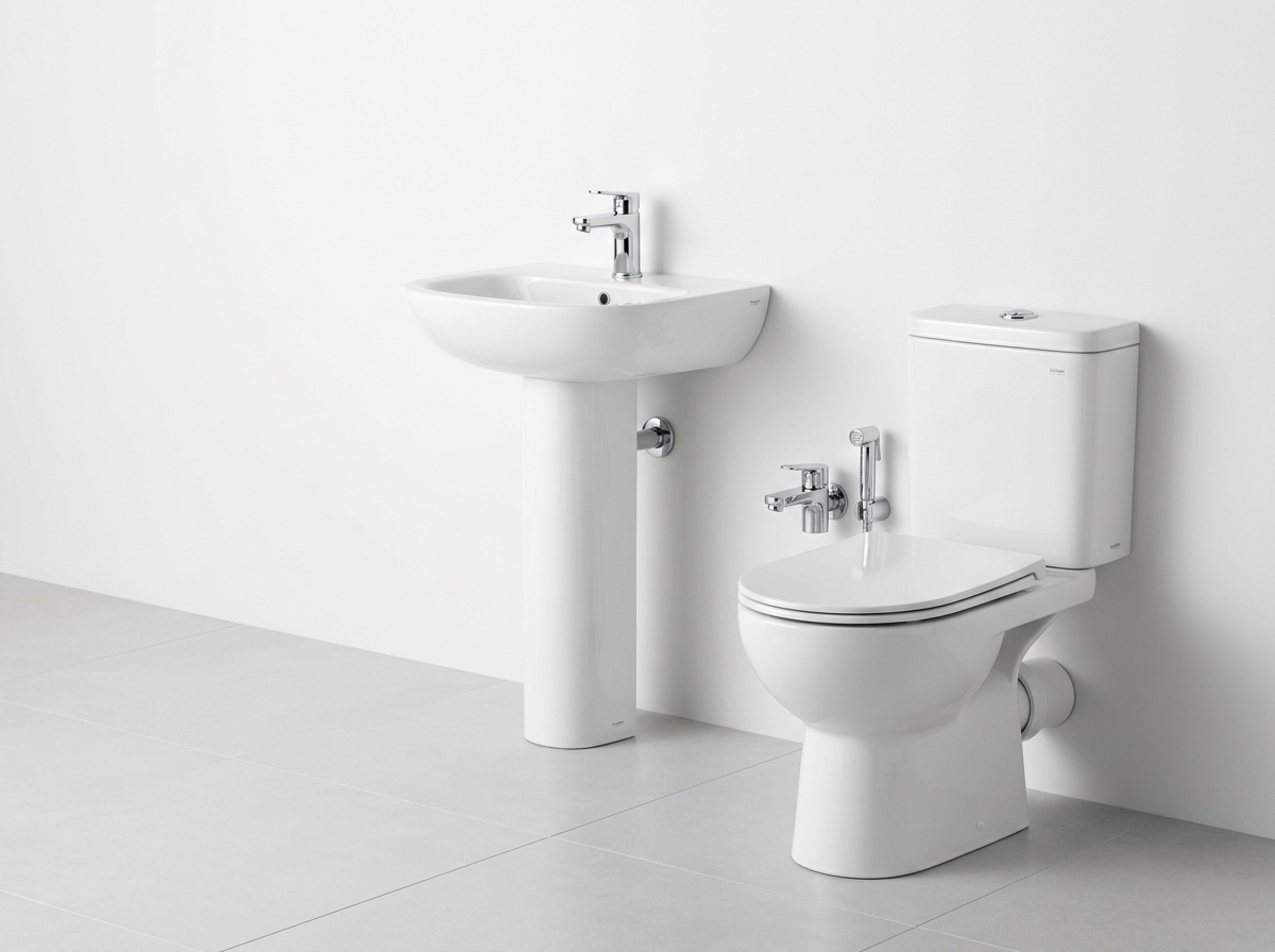 Sanitaryware: Basins, Toilets & Mixers
