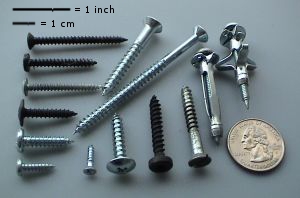 Fasteners, Screws, Bubble Wrap & Stretch Film